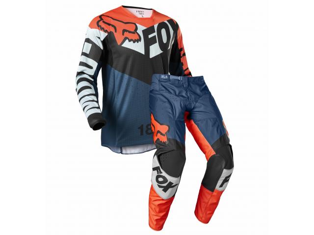 Completo FOX 180 TRICE - Grey/Orange